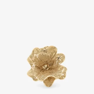 Anillo Corsage Maxi Anillo Corsage de metal con acabado dorado