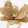 Anillo Corsage Maxi Anillo Corsage de metal con acabado dorado Anillo Corsage Maxi Anillo Corsage de metal con acabado dorado