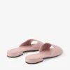 Bailarinas Dina de piel de avestruz rosa Bailarinas Dina de piel de avestruz rosa