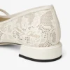 Bailarinas Elisa Latte de jimmy choo con cordones de napa perforada Bailarinas Elisa Latte de jimmy choo con cordones de napa perforada