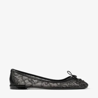 Bailarinas Scarlett negras de jimmy choo con cordones Bailarinas Scarlett negras de jimmy choo con cordones