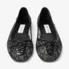 Bailarinas Scarlett negras de jimmy choo con cordones Bailarinas Scarlett negras de jimmy choo con cordones
