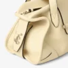Bar Holdall Bolso de viaje pequeño de cuero Biker color Buttermilk Bar Holdall Bolso de viaje pequeño de cuero Biker color Buttermilk