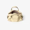 Bar Holdall Bolso de viaje pequeño de cuero Biker color Buttermilk Bar Holdall Bolso de viaje pequeño de cuero Biker color Buttermilk