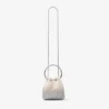 Bolso Bon Bon de malla de cristal blanco Bolso Bon Bon de malla de cristal blanco