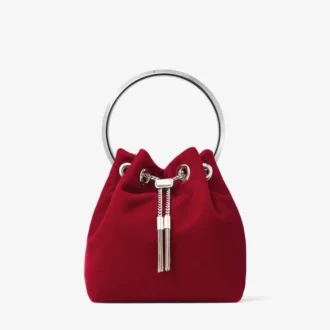 bolso bon bon de terciopelo rojo rub 1 330x330 - Bolso Bon Bon de terciopelo rojo rub&iacute;