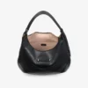 Bolso de hombro Bar Hobo mediano en piel Biker negra Bolso de hombro Bar Hobo mediano en piel Biker negra