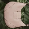 Bolso de hombro Bar Hobo pequeño de piel Biker rosa Bolso de hombro Bar Hobo pequeño de piel Biker rosa