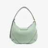 Bolso de hombro Bar Hobo Small Verde Biker de piel Bolso de hombro Bar Hobo Small Verde Biker de piel