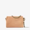 Bolso de hombro Callie con solapa de ante color toffee Bolso de hombro Callie con solapa de ante color toffee