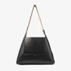 Bolso de hombro Diamond Hobo mediano de piel negra