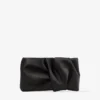 Bolso de mano Bonny de satén negro Bolso de mano Bonny de satén negro