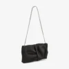 Bolso de mano Bonny de satén negro Bolso de mano Bonny de satén negro