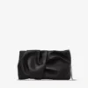 Bolso de mano Bonny de satén negro Bolso de mano Bonny de satén negro