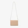 Bolso de mano Curve Bolso de mano de piel Biker acolchada Chai Bolso de mano Curve Bolso de mano de piel Biker acolchada Chai