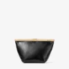 Bolso de mano de piel de Biker Ganache en negro Bolso de mano de piel de Biker Ganache en negro