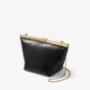 Bolso de mano de piel de Biker Ganache en negro Bolso de mano de piel de Biker Ganache en negro