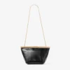 Bolso de mano de piel de Biker Ganache en negro Bolso de mano de piel de Biker Ganache en negro