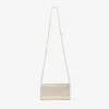 Bolso de mano Emmie de tejido Brilliance en color Platinum Ice Bolso de mano Emmie de tejido Brilliance en color Platinum Ice