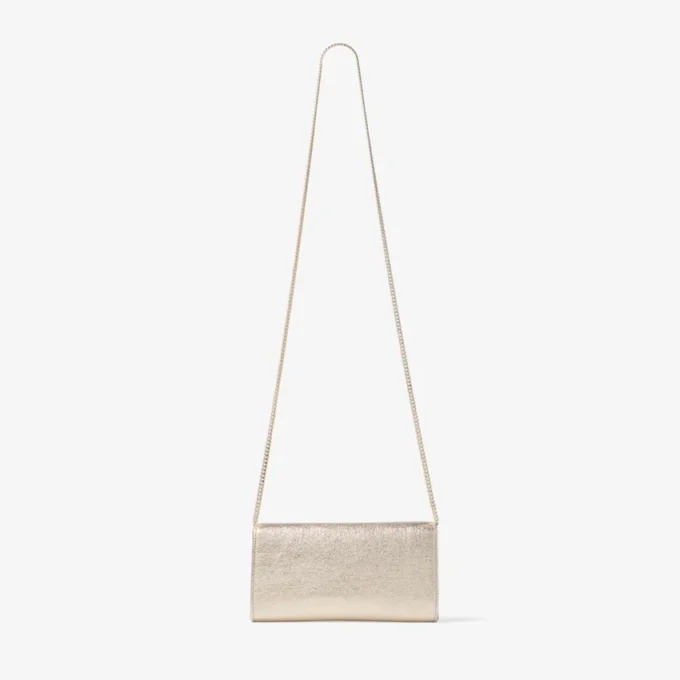 Bolso de mano Emmie de tejido Brilliance en color Platinum Ice Bolso de mano Emmie de tejido Brilliance en color Platinum Ice