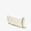 Bolso de mano Emmie en charol color latte