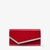 Bolso de mano Emmie en charol rojo rubí Bolso de mano Emmie en charol rojo rubí