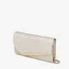 Bolso de mano Emmie en platino con purpurina Bolso de mano Emmie en platino con purpurina
