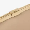 Bolso de mano Ganache de piel napa color chai Bolso de mano Ganache de piel napa color chai
