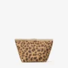 Bolso de mano Ganache de potro con estampado de leopardo natural