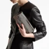 Bolso de mano Sweetie de acrílico con efecto mármol gris Bolso de mano Sweetie de acrílico con efecto mármol gris