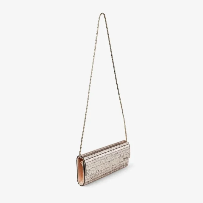 Bolso de mano Sweetie en acrílico con purpurina gruesa en tono rosa ballet Bolso de mano Sweetie en acrílico con purpurina gruesa en tono rosa ballet