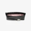 Bolso de mano Zandra de piel metalizada vintage negra Bolso de mano Zandra de piel metalizada vintage negra