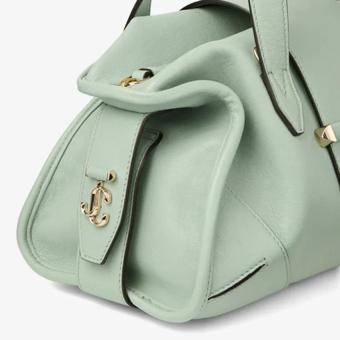 Bolso de viaje Bar Holdall pequeño Bolso de viaje de cuero Verde Biker Bolso de viaje Bar Holdall pequeño Bolso de viaje de cuero Verde Biker