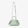 Bolso de viaje Bar Holdall pequeño Bolso de viaje de cuero Verde Biker Bolso de viaje Bar Holdall pequeño Bolso de viaje de cuero Verde Biker