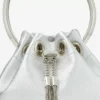 Bolso mini Bon Bon de napa metalizada plateada Bolso mini Bon Bon de napa metalizada plateada