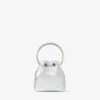 Bolso mini Bon Bon de napa metalizada plateada Bolso mini Bon Bon de napa metalizada plateada