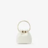 Bolso mini Micro Bon Bon de napa lisa color latte