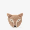 Bolso mini Soft Fox Bolso mini Fox de piel de oveja color toffee
