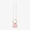 Bolso mini tipo cubo Micro Bon Bon de satén rosa y encaje jimmy choo Bolso mini tipo cubo Micro Bon Bon de satén rosa y encaje jimmy choo