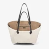 Bolso tote Diamond mediano de piel de oveja natural