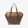 Bolso tote Diamond mediano en piel de becerro lisa color coñac Bolso tote Diamond mediano en piel de becerro lisa color coñac