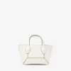 Bolso tote Diamond Mini Bolso tote mini de piel color café con leche