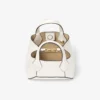 Bolso tote Diamond Mini Bolso tote mini de piel color café con leche