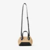 Bolso tote Diamond Mini de rafia natural Bolso tote Diamond Mini de rafia natural