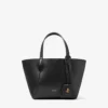 Bolso tote Diamond pequeño de piel de becerro negro Bolso tote Diamond pequeño de piel de becerro negro