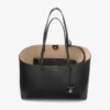 Bolso tote Nine2Five East-West de piel de becerro lisa negra Bolso tote Nine2Five East-West de piel de becerro lisa negra