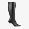 Botas Agathe 85 de piel de becerro negra