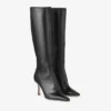 Botas Agathe 85 de piel de becerro negra