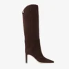 Botas hasta la rodilla Alizze 85 de ante color chocolate Botas hasta la rodilla Alizze 85 de ante color chocolate