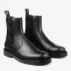 Botas Reggie Chelsea de piel de becerro negra Botas Reggie Chelsea de piel de becerro negra